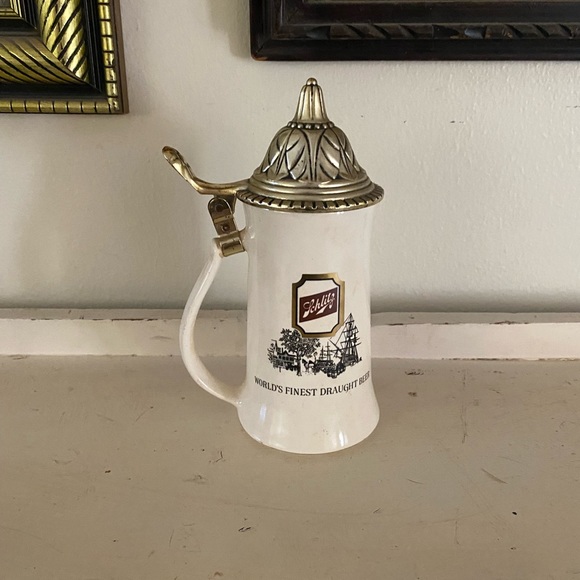 Vintage Schlitz Beer Stein Mug Nelson McCoy Pottery Co. USA - Picture 1 of 4